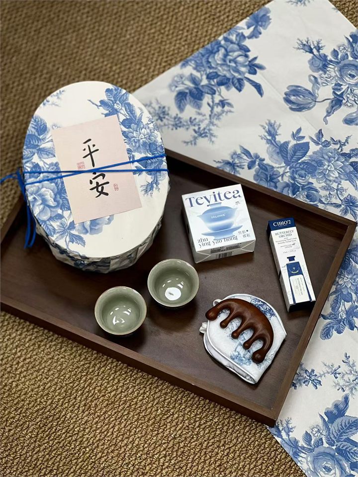 老陶泥青花杯 &middot; 希罗韦盏茶 &middot; 眼罩 礼盒